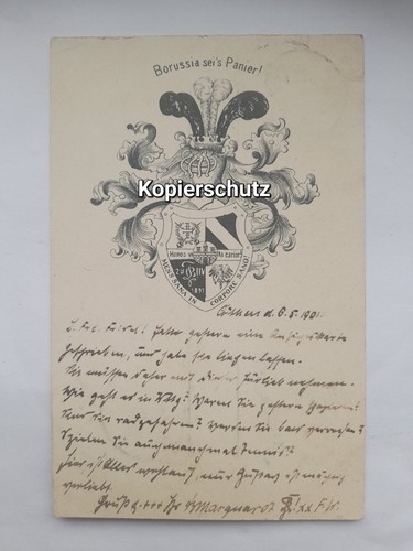 1901 cöthen borussia corps - 1901,