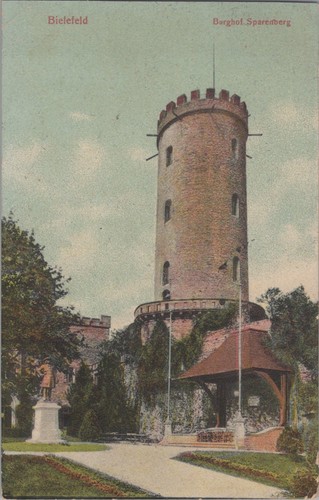 Bielefeld sparrenburg - ak,