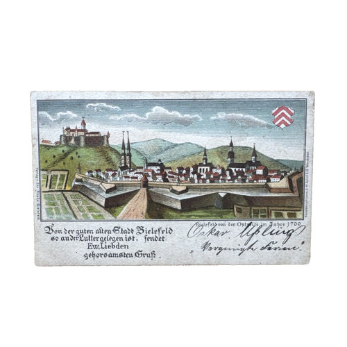 Ansichtskarte postkarte - ansichtskarte,