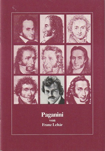 Programmheft franz lehar - franz,