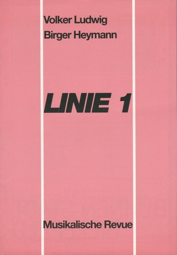 Programmheft linie - linie, 1