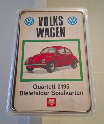 Altes volkswagen quartett 0195 - quartett,