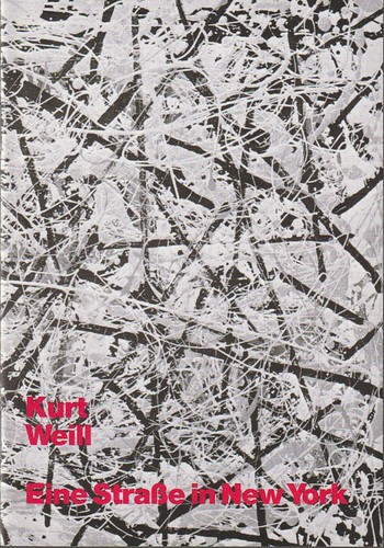 Programmheft kurt weill eine - programmheft,