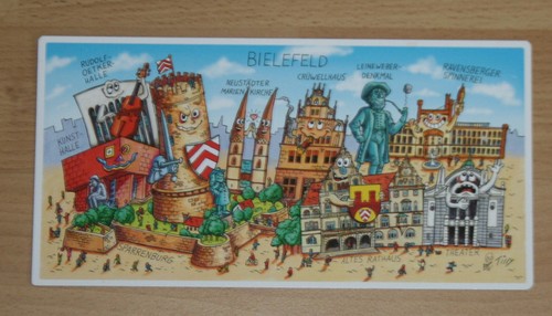 Einzelpostkarte bielefeld - einzelpostkarte,